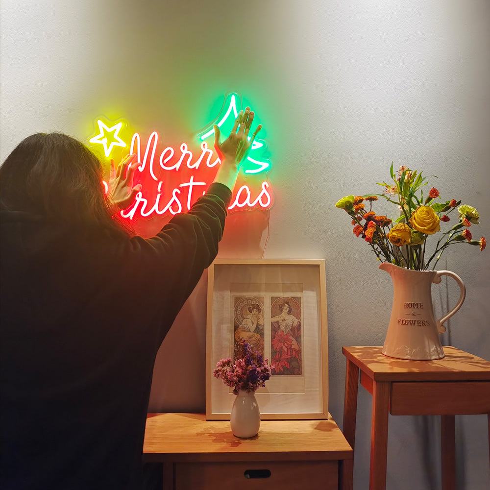 Neon Christmas Sign