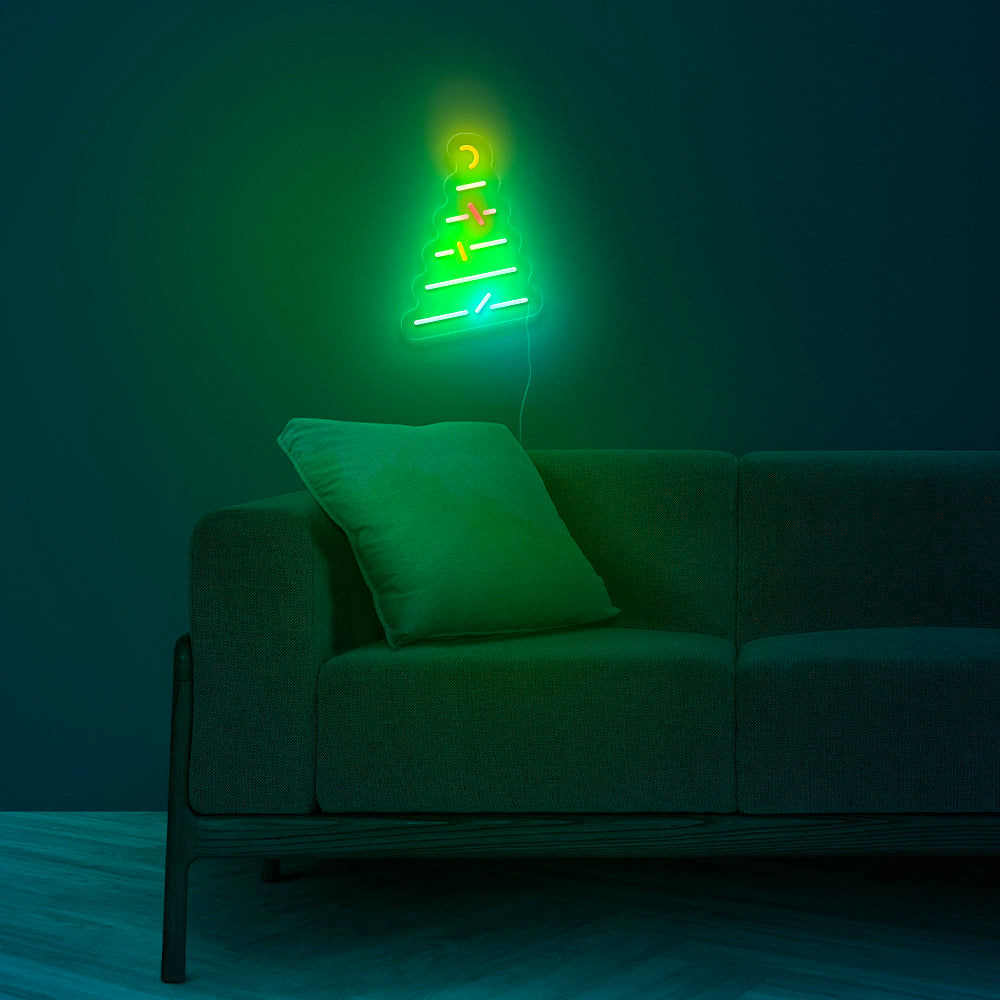 Neon Xmas Tree