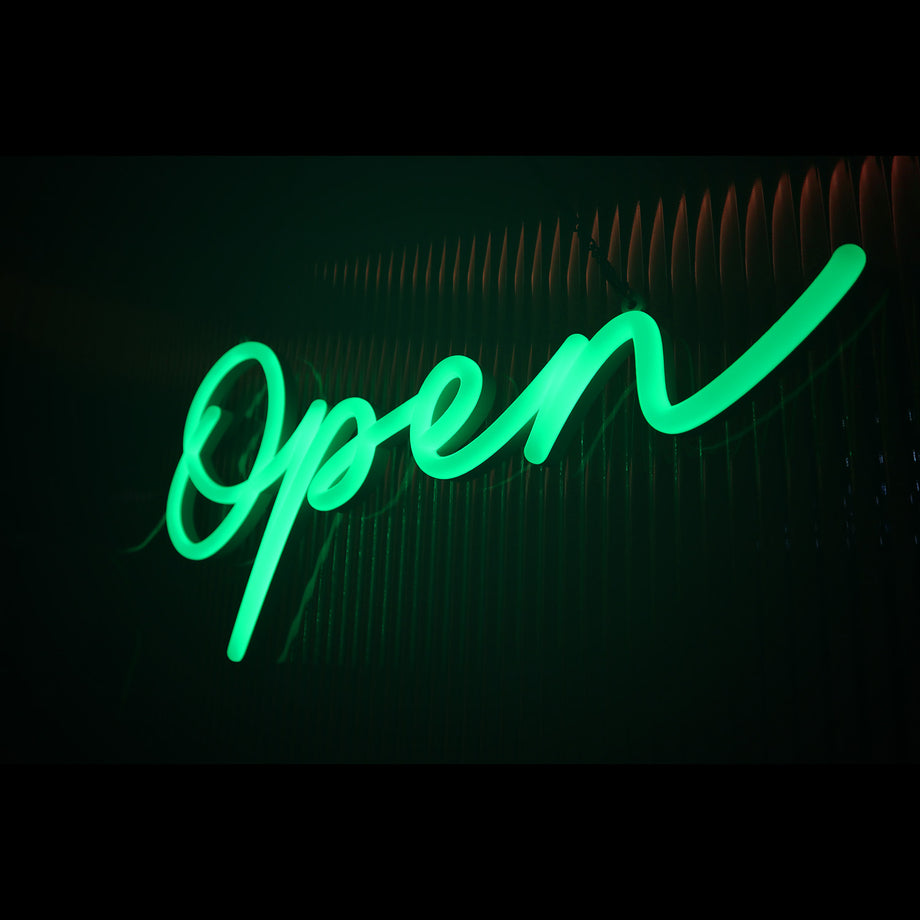 LED Open Signs for Business, Neon Open Sign