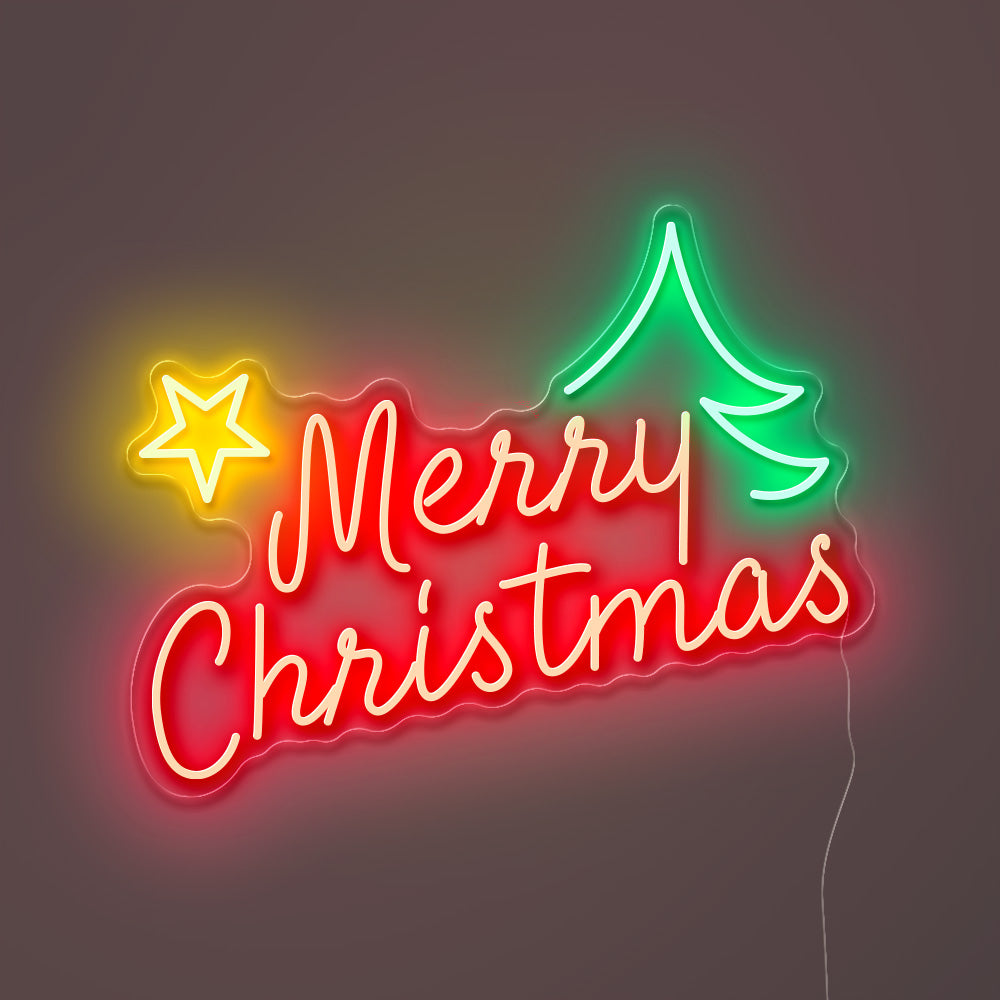 Neon Christmas Sign