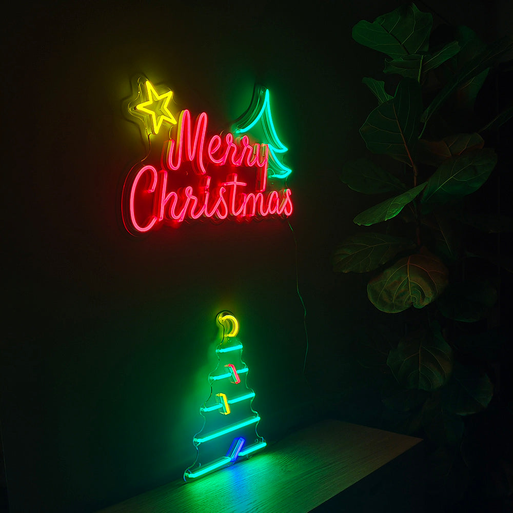 Neon Xmas Tree