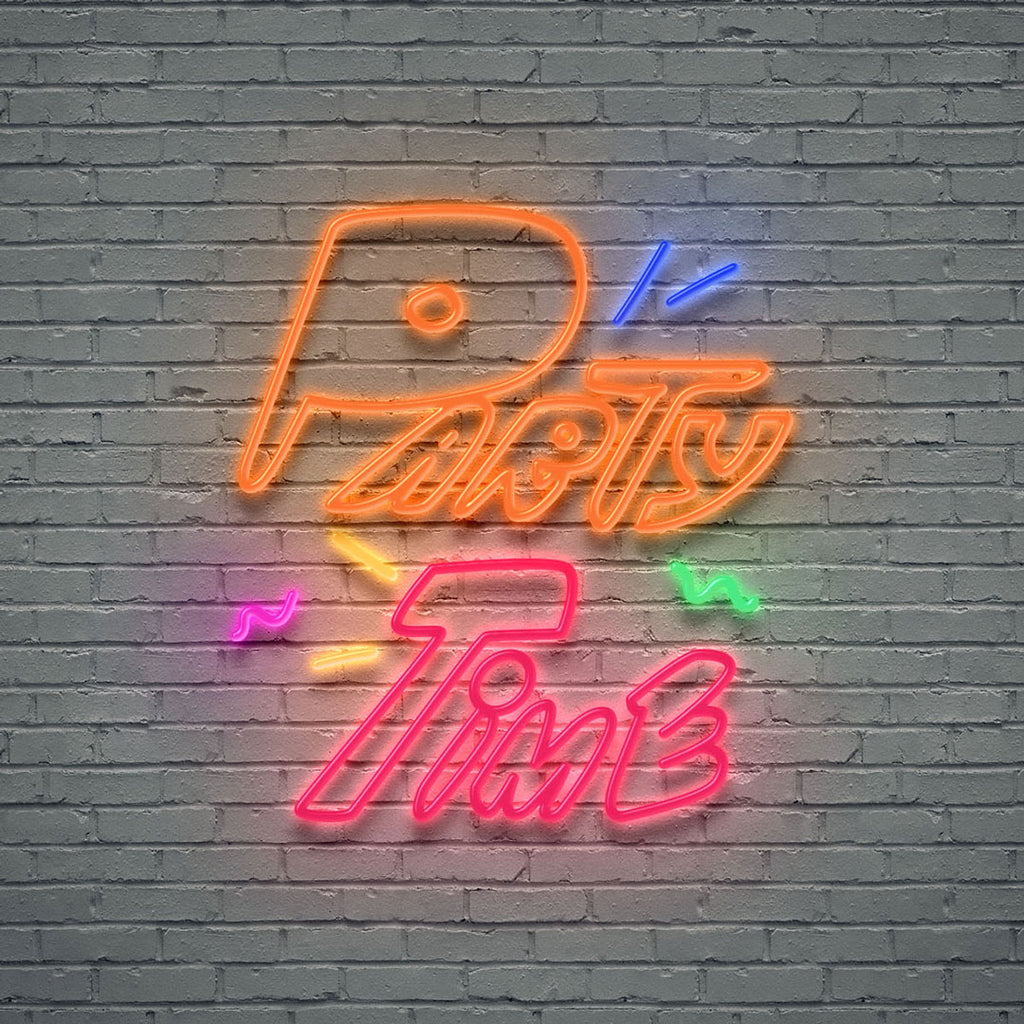 party time led neon sign