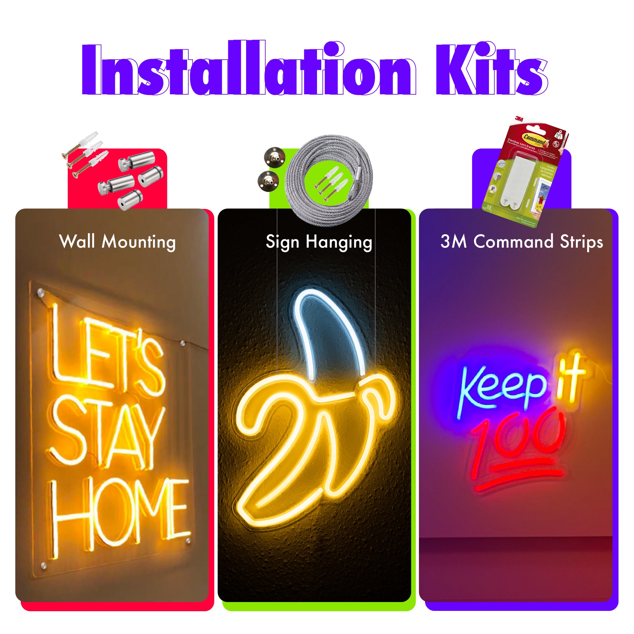 Custom Neon Sign Two Lines Text Led Neon Lighting – NeonSignKingdom